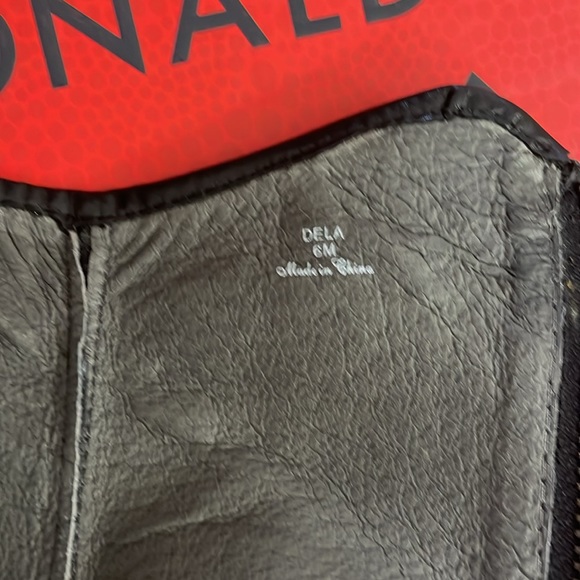 Donald J Pliner Dela Harness Riding Boots / Black Suede Size 6 - Picture 7 of 9